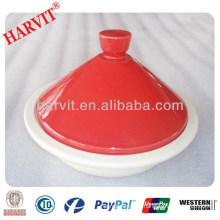 Pizza Baking Stone / Italy Cookware Set / China Manufacturer Crockery Red Color Microwave Tagines